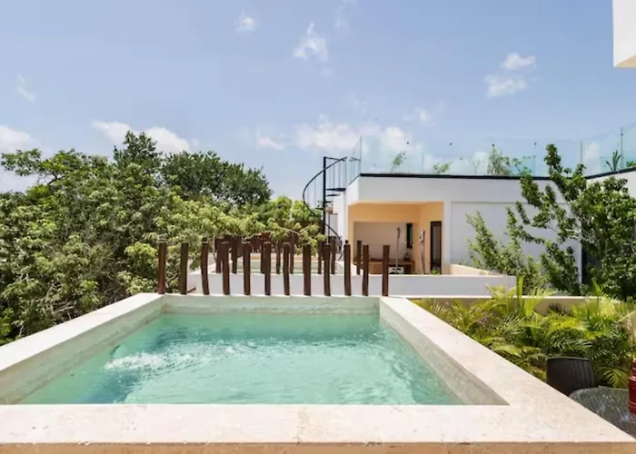 Vakantiehuis Exclusive "town House" Luxury Amenities In Tulum Pueblo