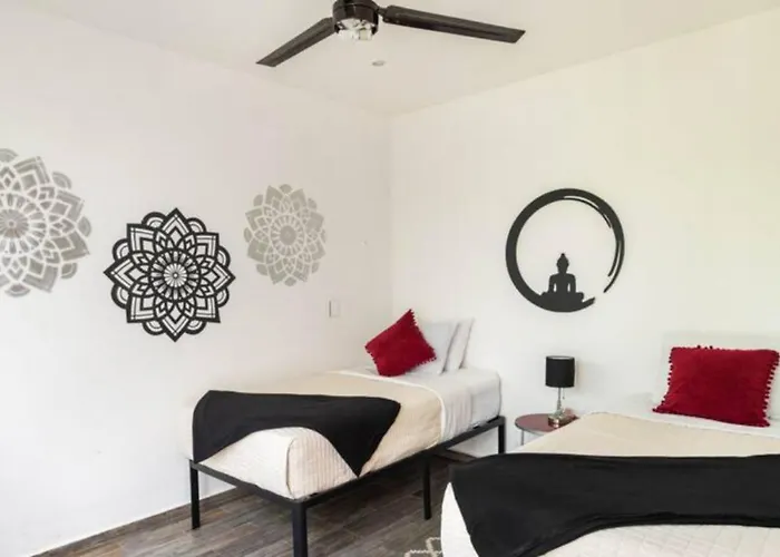 Vakantiehuis Exclusive "town House" Luxury Amenities In Tulum Pueblo