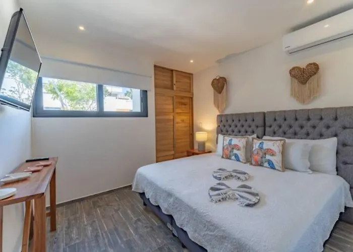 Vakantiehuis Exclusive "town House" Luxury Amenities In Tulum Pueblo