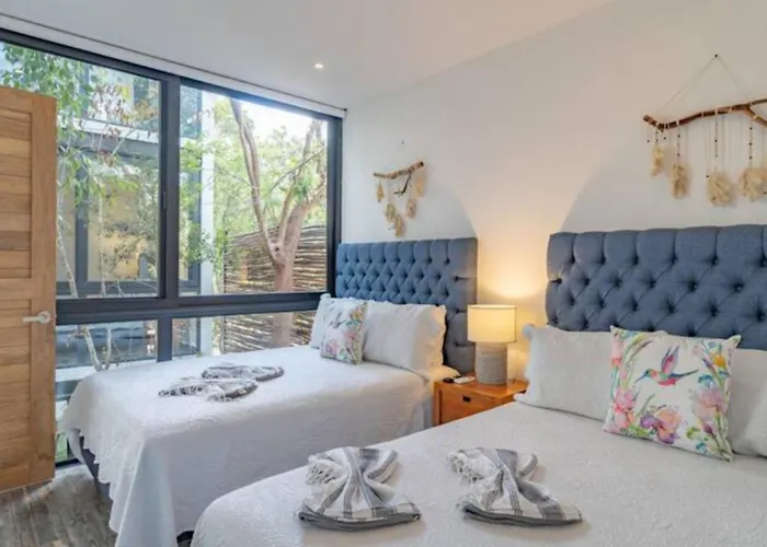 Exclusive "town House" Luxury Amenities In Tulum Pueblo